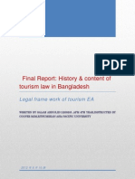 History and Content Tourism Law of Bangladesh