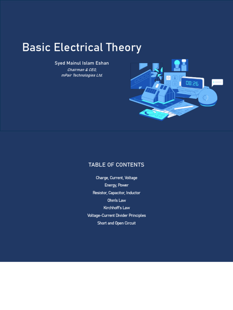 IoT Lecture Sheet 1 | PDF | Voltage | Electrical Network
