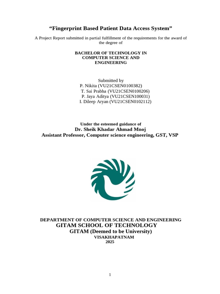 Project Report 2 | PDF | Security | Computer Security