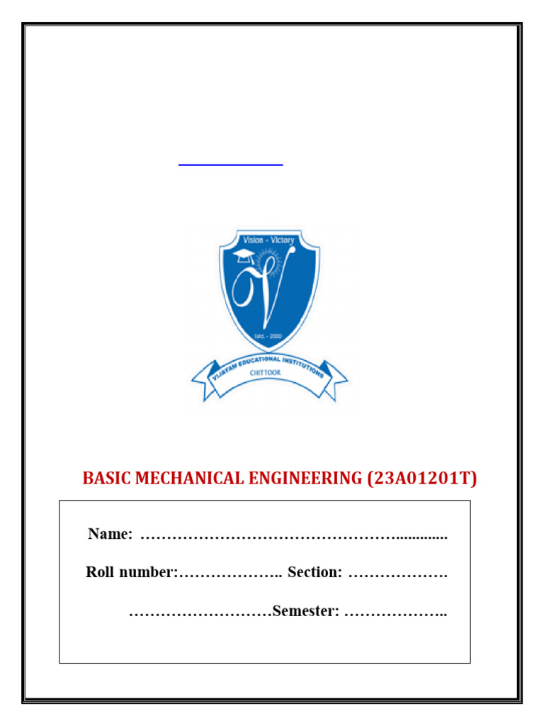 BME Notes | PDF | Composite Material | Metals