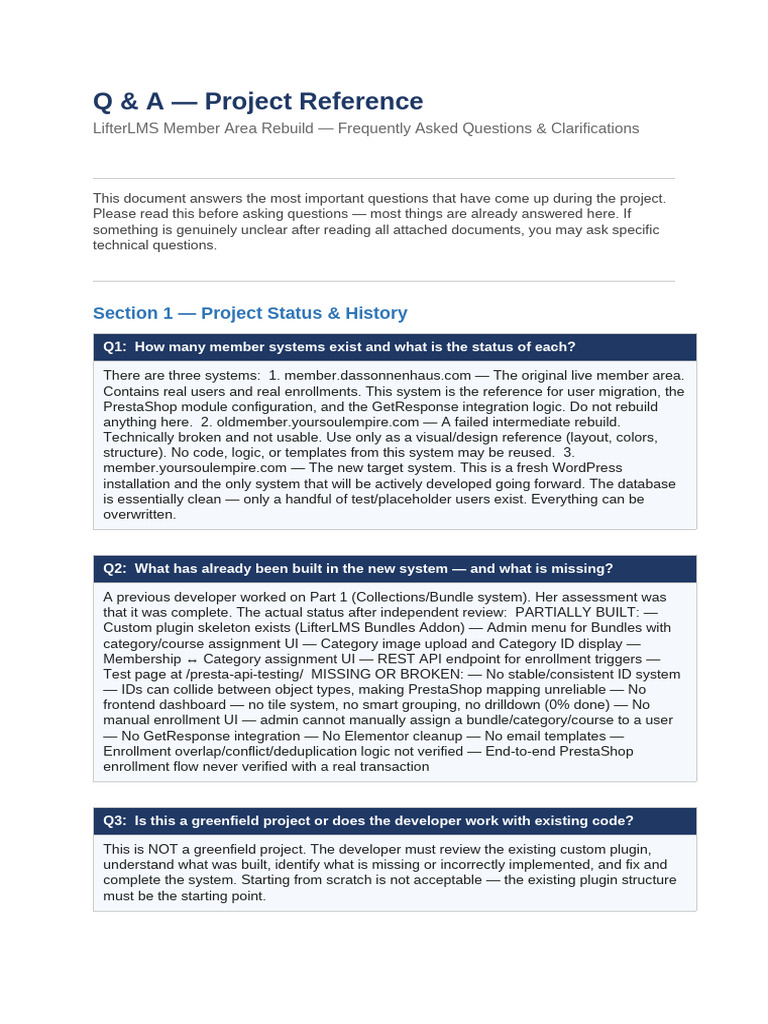 QA Project Reference | PDF | Word Press | Computing