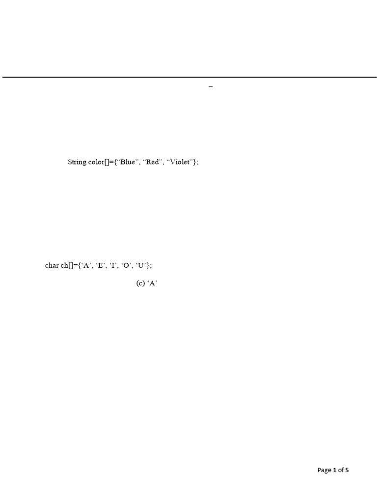Arrays Solution | PDF | Integer (Computer Science) | Computer Data