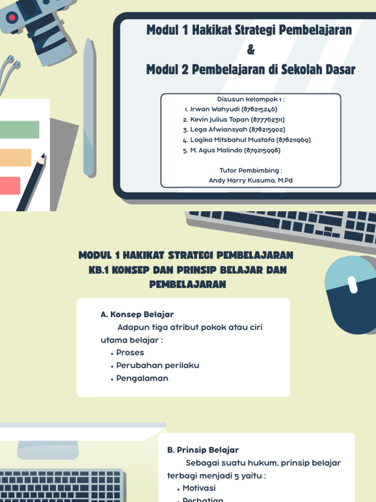 Modul 1 dan 2 | PDF