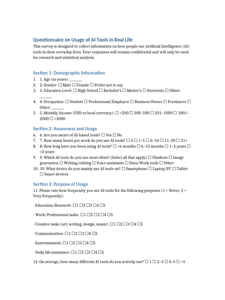 AI-Tools-Questionnaire-08092025-082227am-02022026-102520am | PDF ...