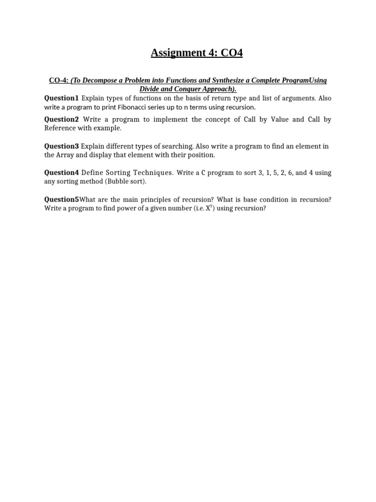 Assignment 4 Pps | PDF