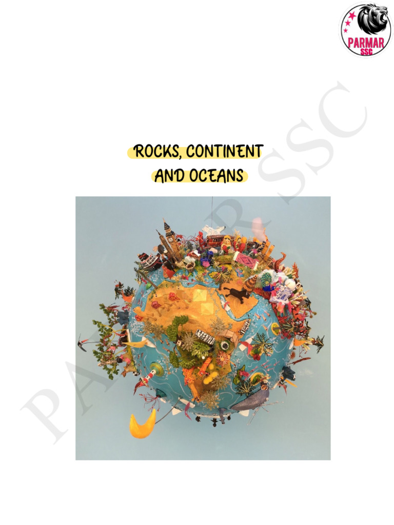 Rocks Continents & Oceans | PDF | Rock (Geology) | Sedimentary Rock