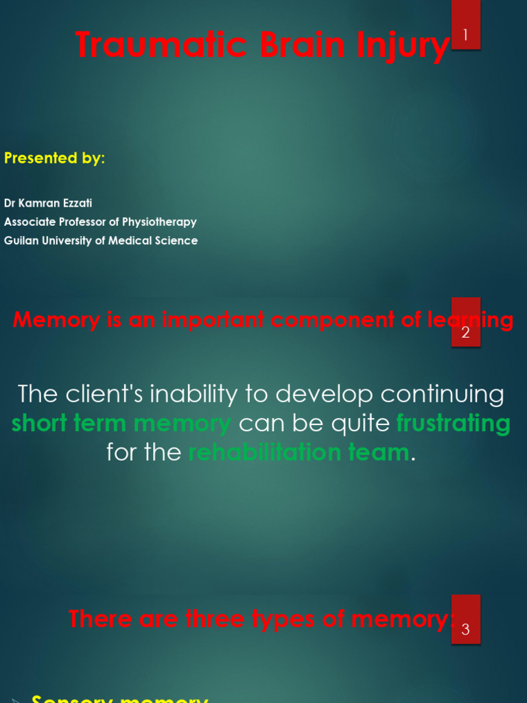 3-Traumatic Brain Injury (E2) | PDF | Traumatic Brain Injury | Concussion