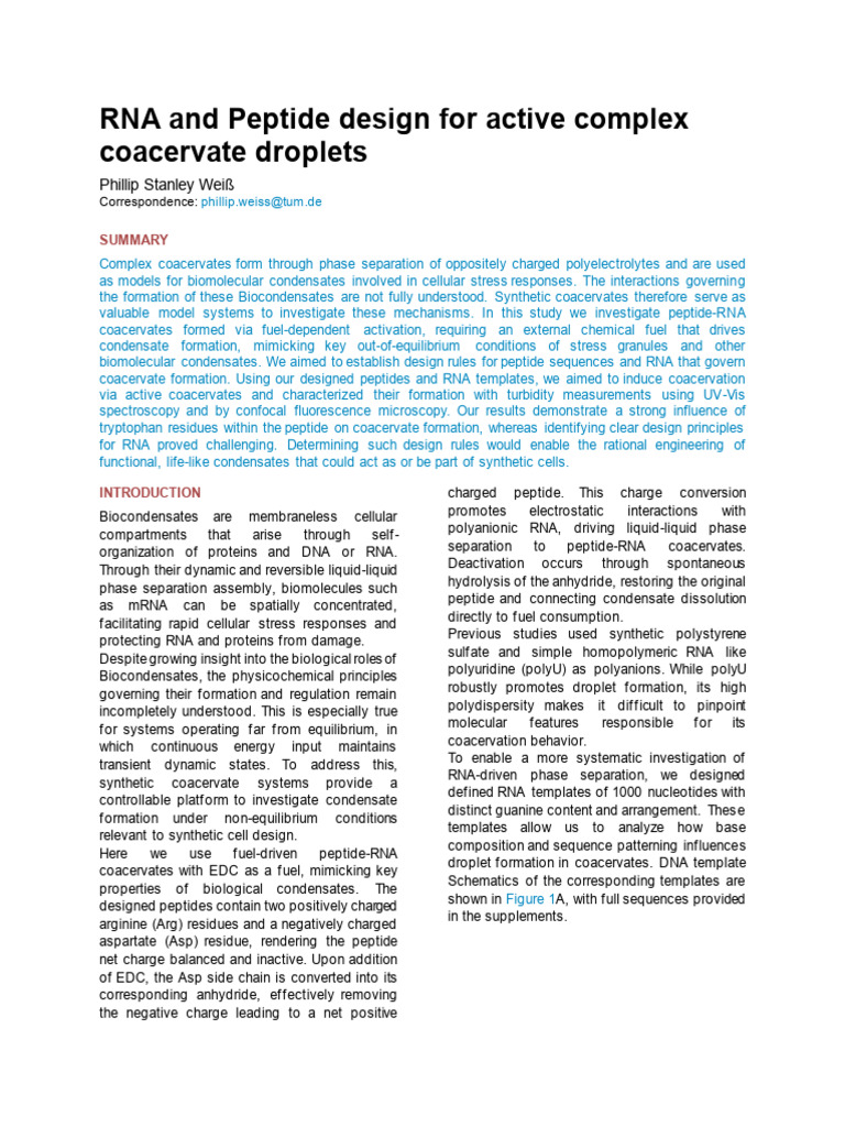 FP Report Journal Club | PDF | Amino Acid | Tryptophan