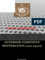 Case Presentation on anterior composite restoration