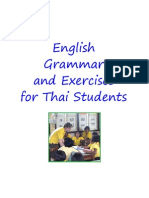 English Grammar & Exercises For Thai Students - 276p