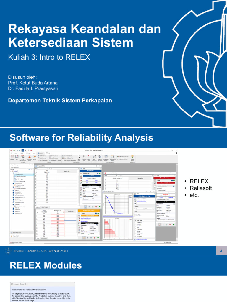 REKAYASA-KEANDALAN_RELEX | PDF | Reliability Engineering | Statistical ...