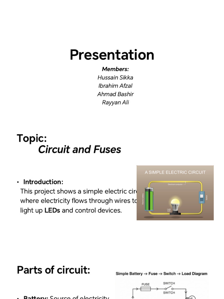 Circuit and Fuses | PDF