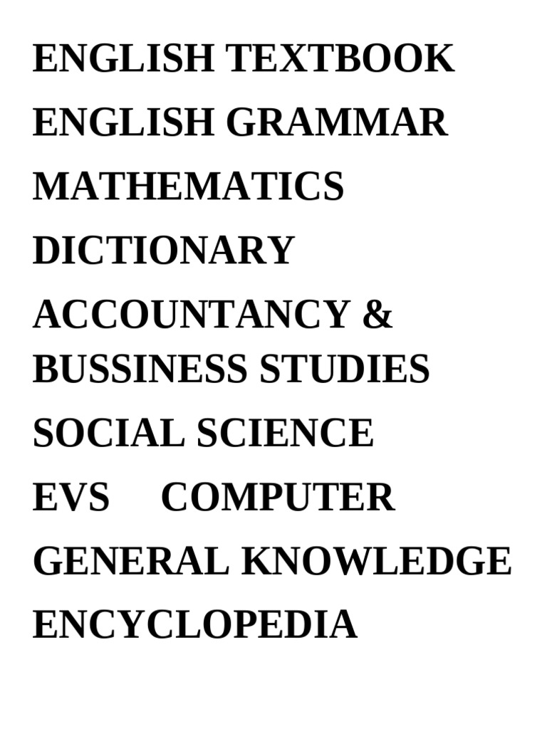 English Textbook | PDF