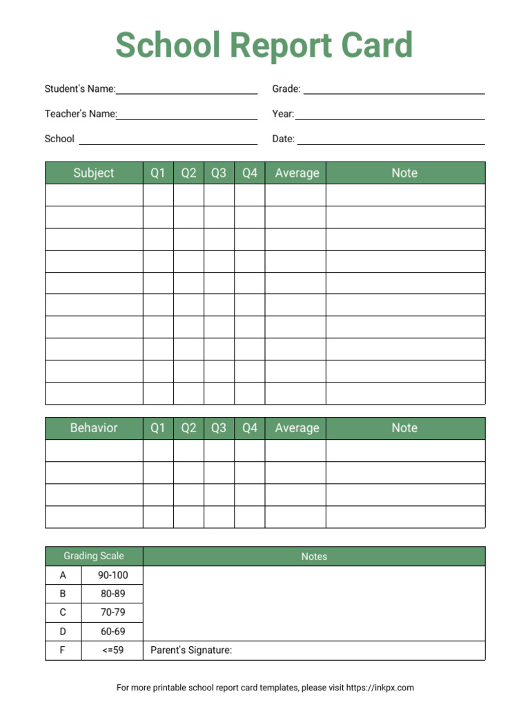 Report Card | PDF