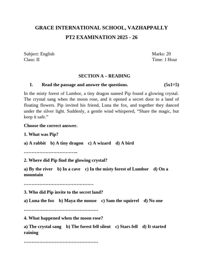Class II | PDF