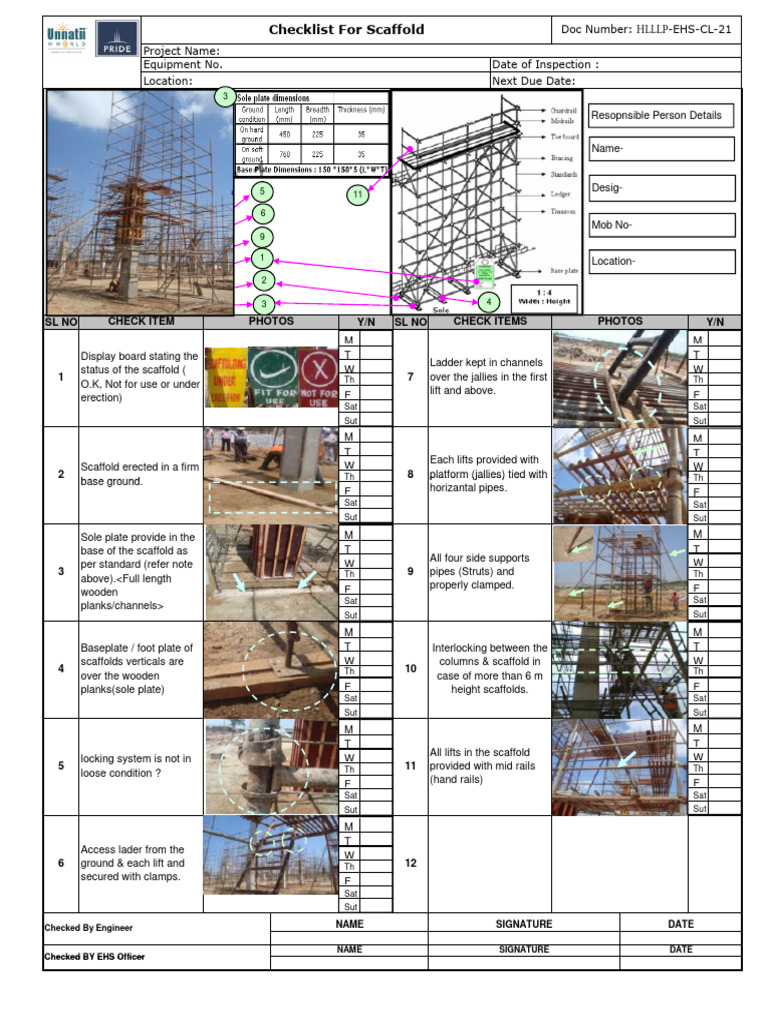 CL 21.Scaffold.daily | PDF | Scaffolding | Construction Equipment