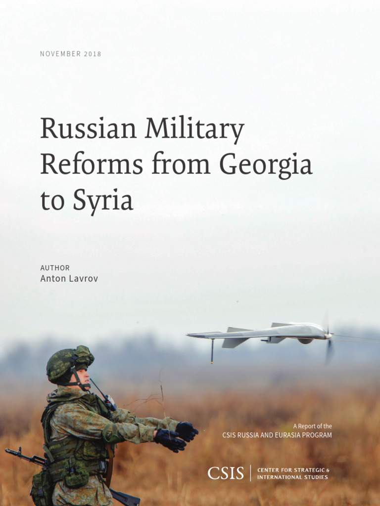 Russian Military Reforms from Georgia to Syria | PDF | Center For ...