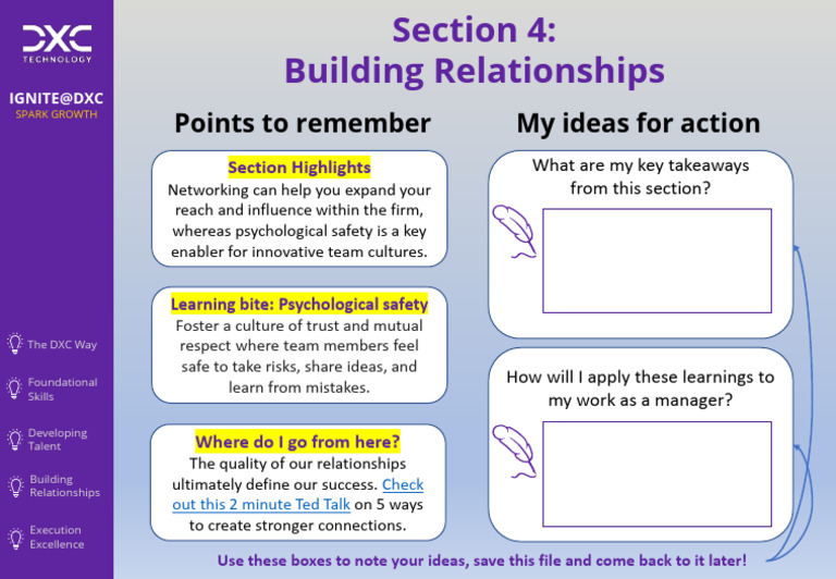 Action Plan Template Building Relationships (1) | PDF