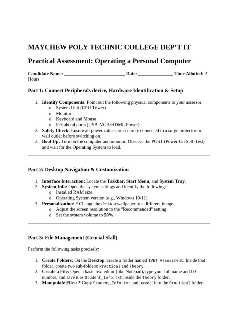 Lab test | PDF