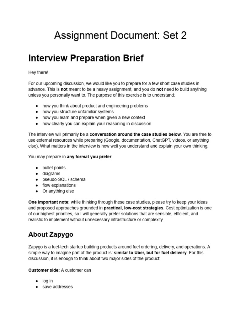 Zapygo Assignment Set2 | PDF | Databases | Postgre Sql