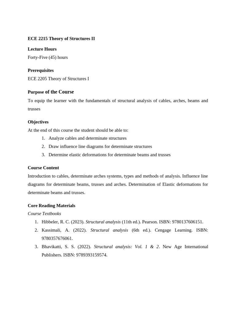 Course Outline | PDF