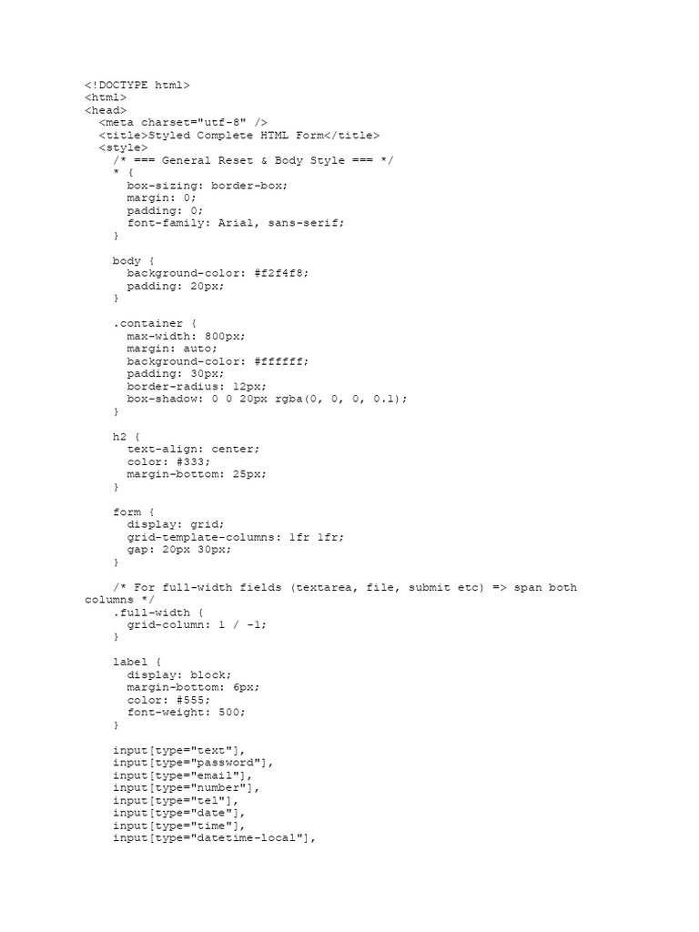 Css Cominators | PDF | Software Engineering | Web Development