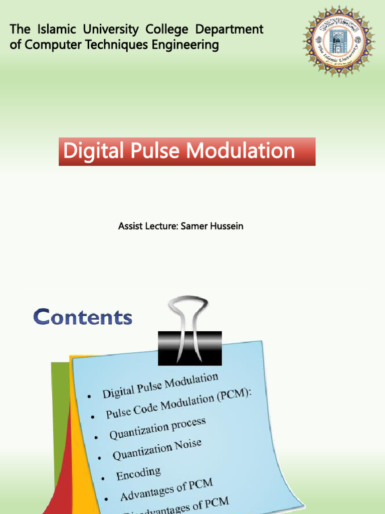 Pcm Theory | PDF | Signal Processing | Sound Production Technology