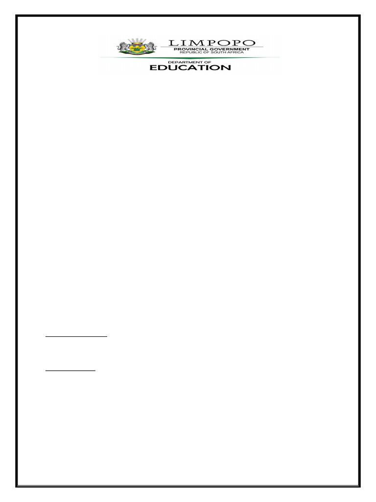 LIFE SCIENCES Practical Task 1 Grade 10 Instruction Page | PDF