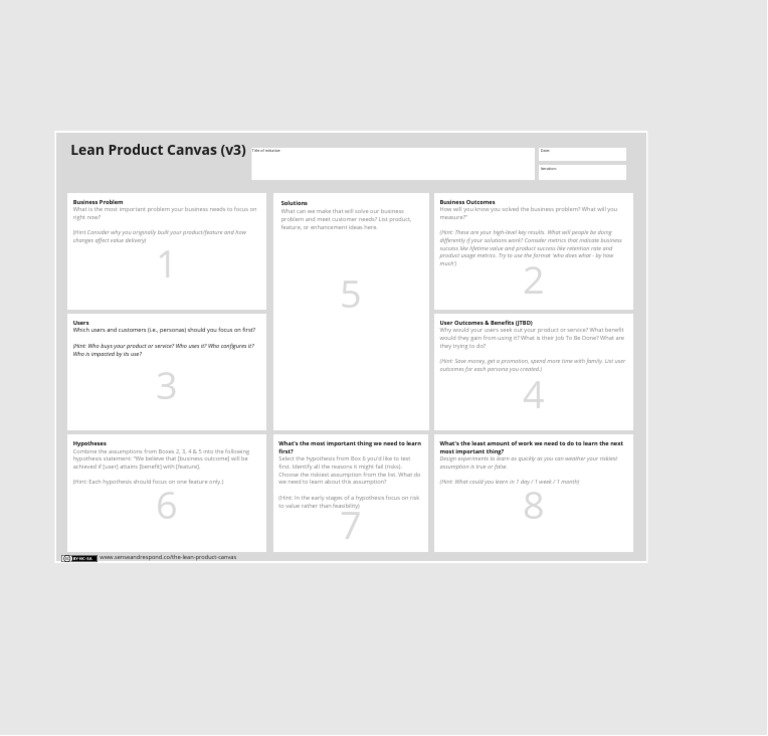 Product Discovery Templates (11) | PDF | Hypothesis | Methodology