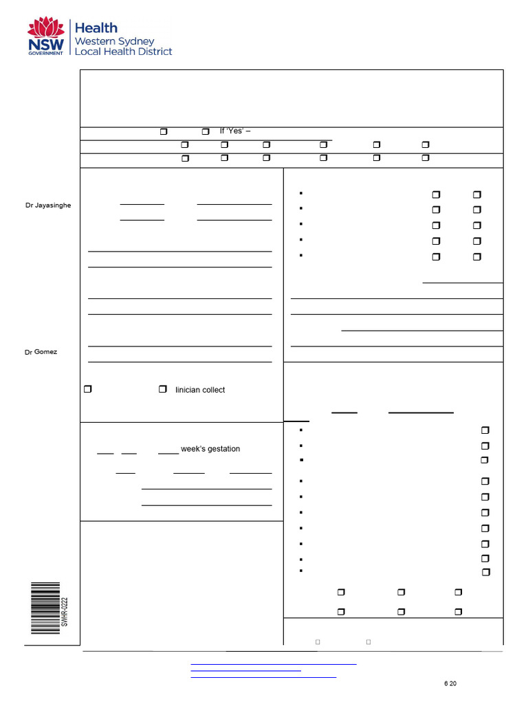 ANC GP Referral Form Updated V6 20092022 (4) | PDF | Medical ...