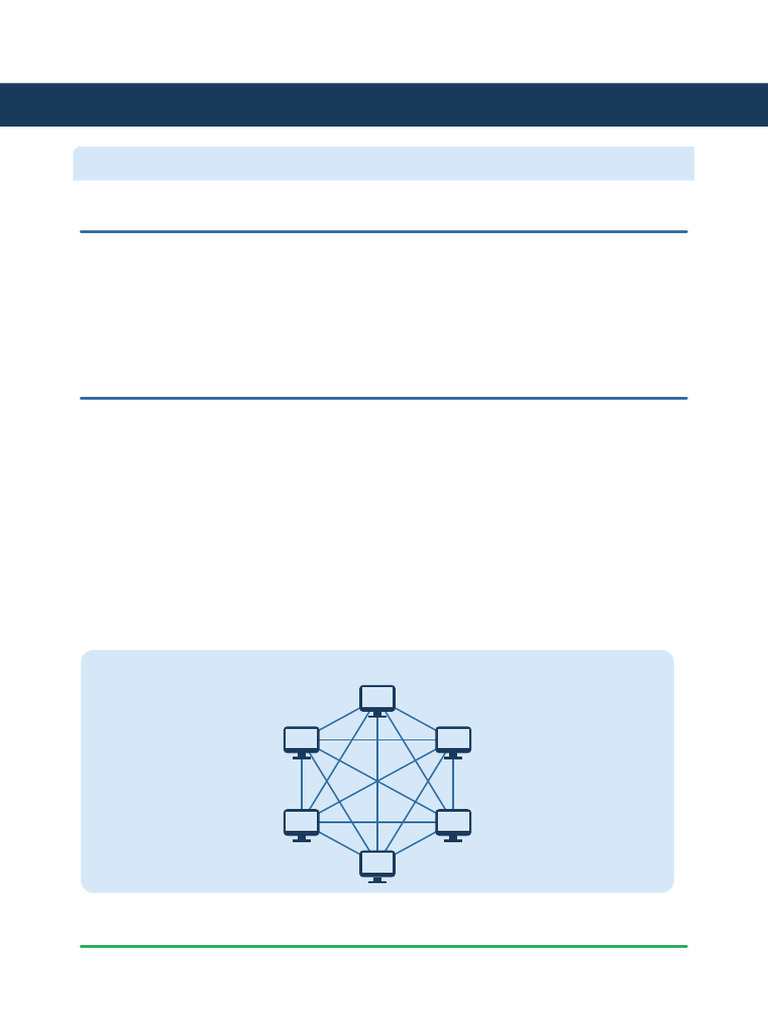 Network Architecture Grade8 | PDF | Client–Server Model | Peer To Peer