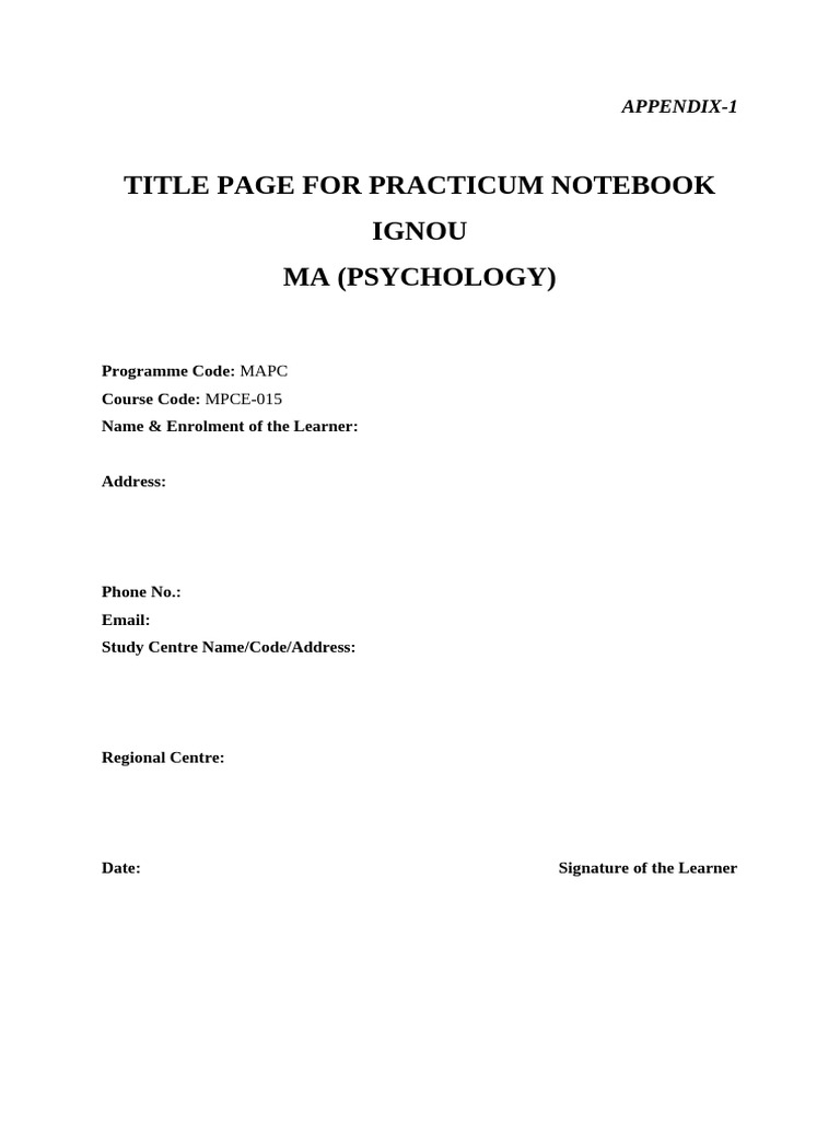 MPCE-15 NEW | PDF