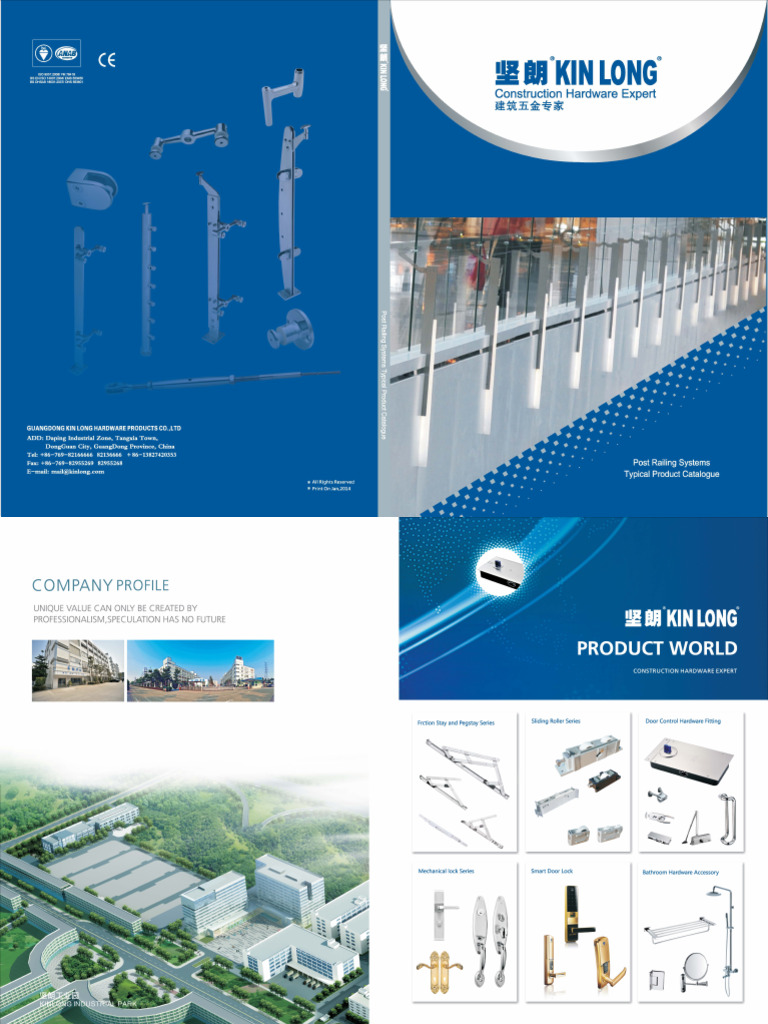 2014 Balustrade Catalogue KinLong | PDF | Welding | Construction