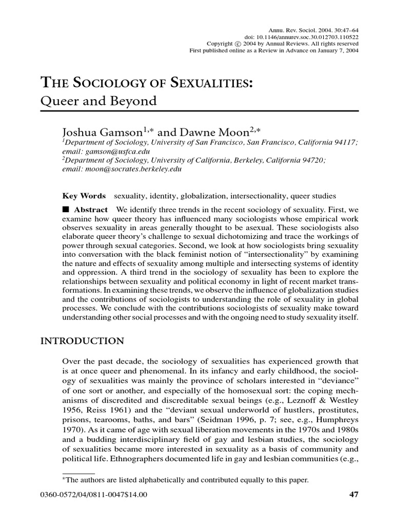Gamson Moon | PDF | Queer Theory | LGBTQIA+ Studies