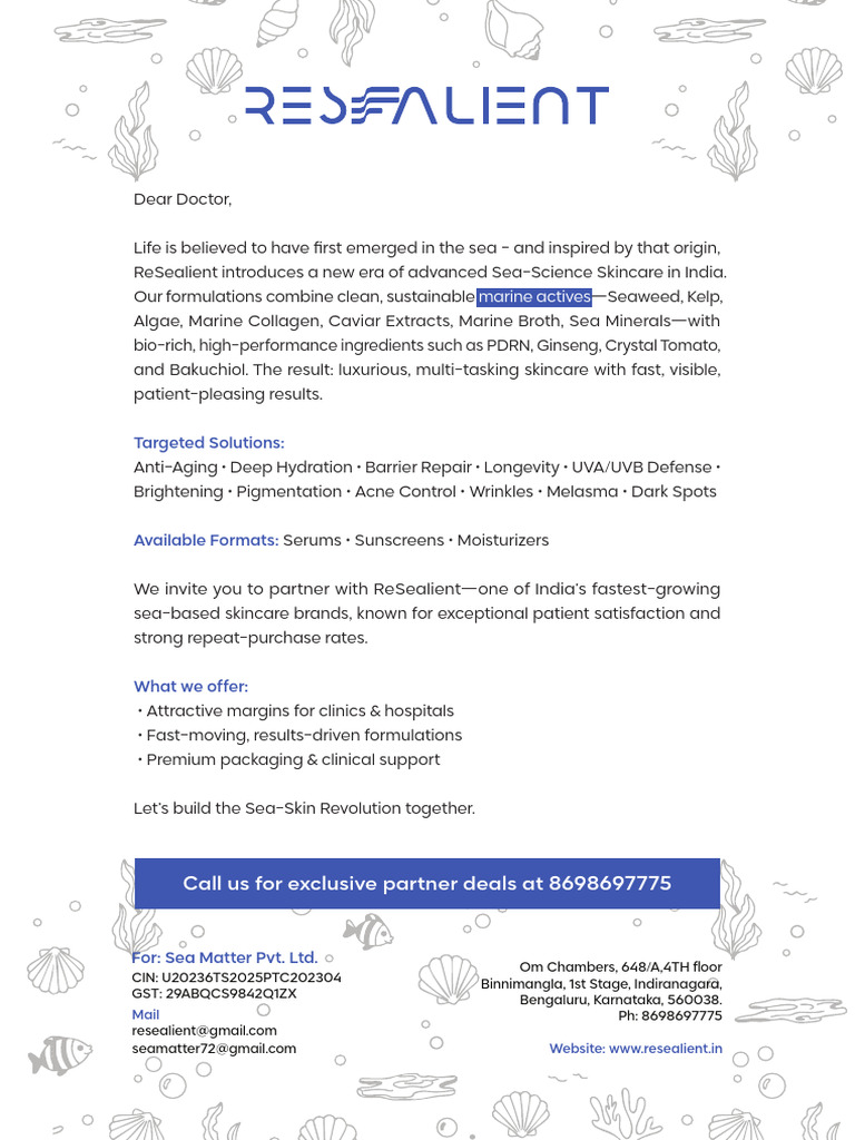 Resealient Business Letter | PDF