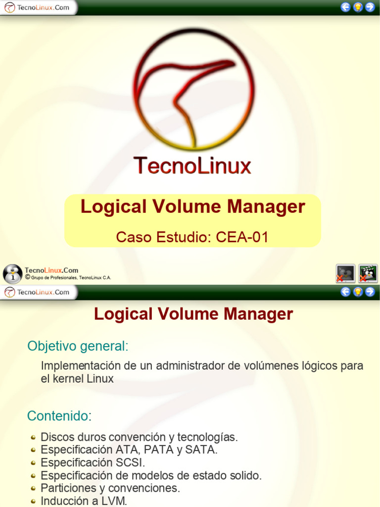 Logical Volume Manager | PDF | Arranque | Disco duro