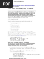 LaTeX Notes_ Structuring Large Documents