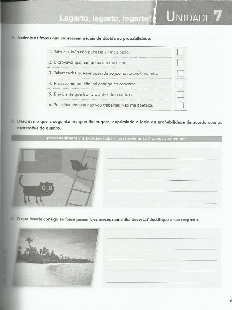 Caderno de Exercícios_PF3_Parte II | PDF