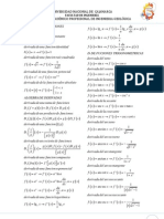 FORMULARIO Analisis Matematico I Y II