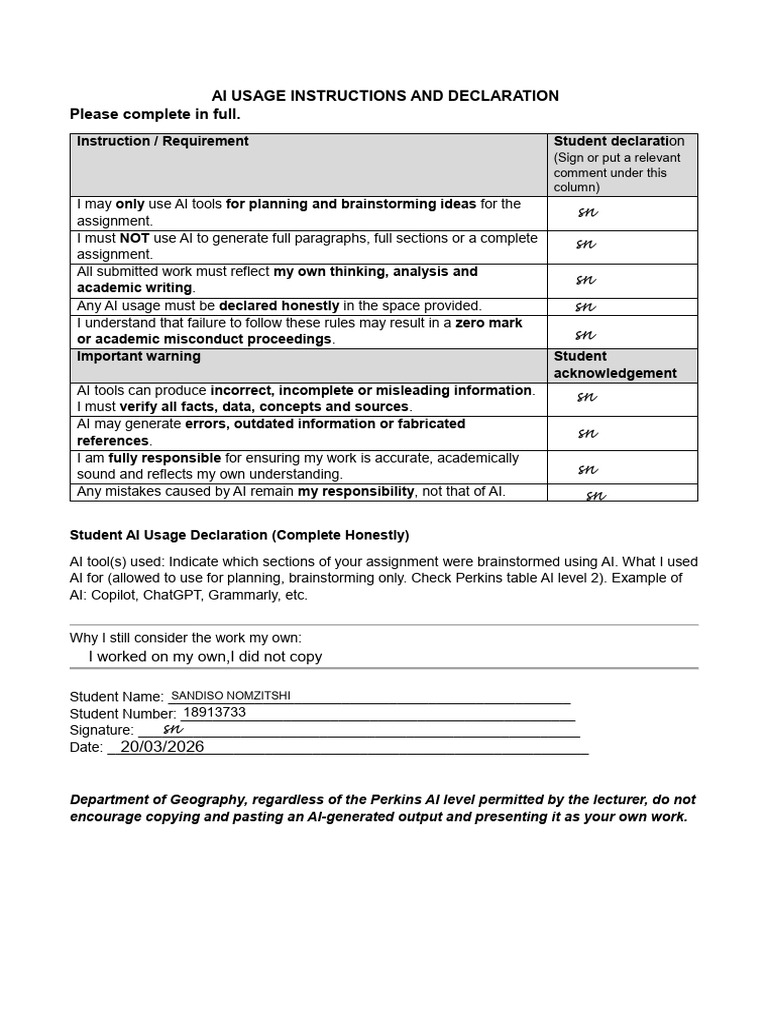 Assignment 01 Declaration | PDF | Artificial Intelligence ...