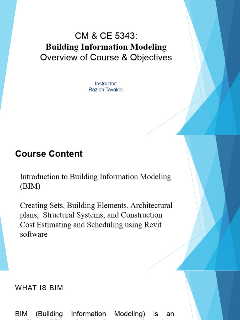 BIM Summer 2020 | PDF | Building Information Modeling | Autodesk Revit