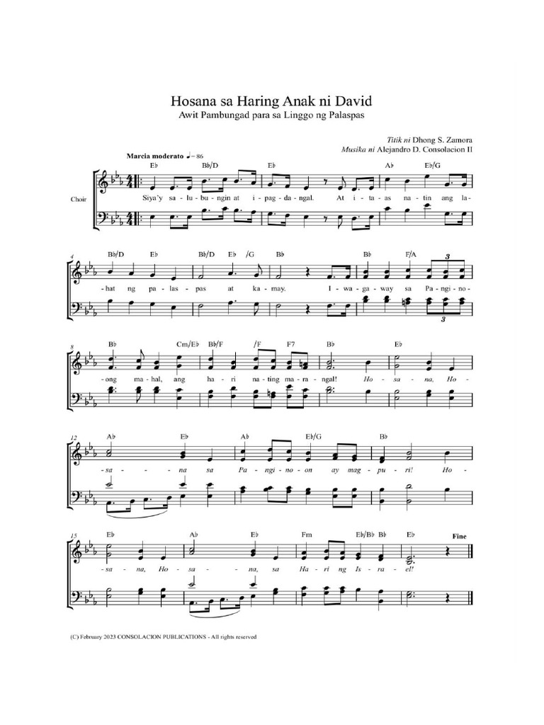 Pmm Palm Sunday(Merged) | PDF