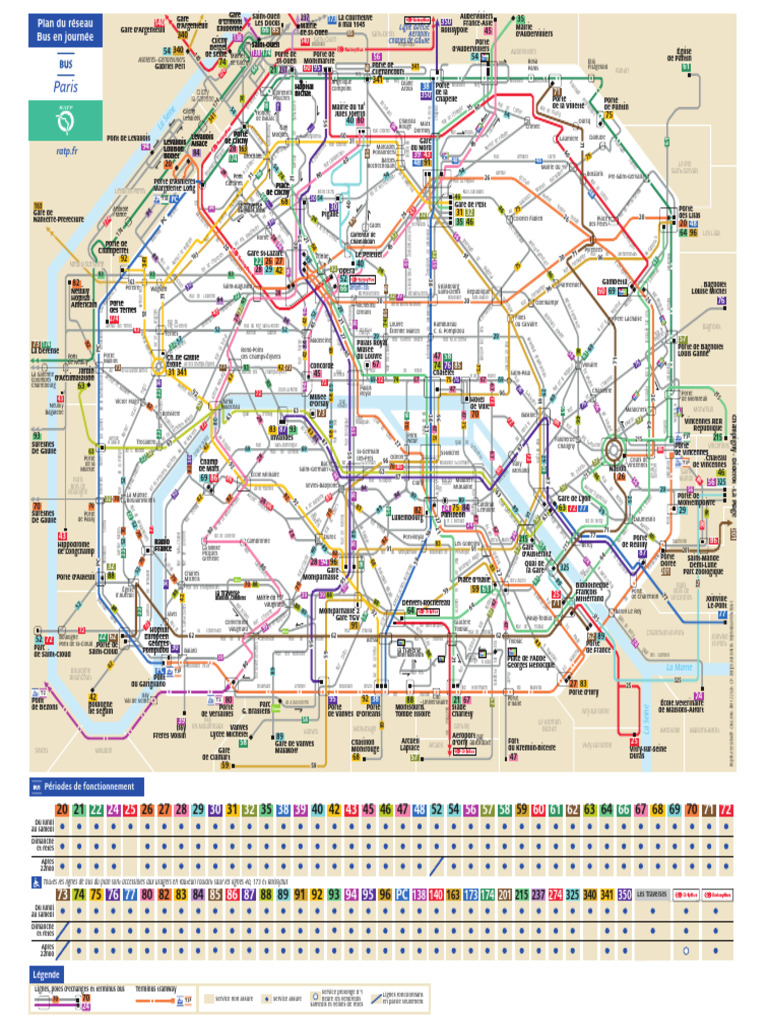 FR Paris Bus Map | PDF