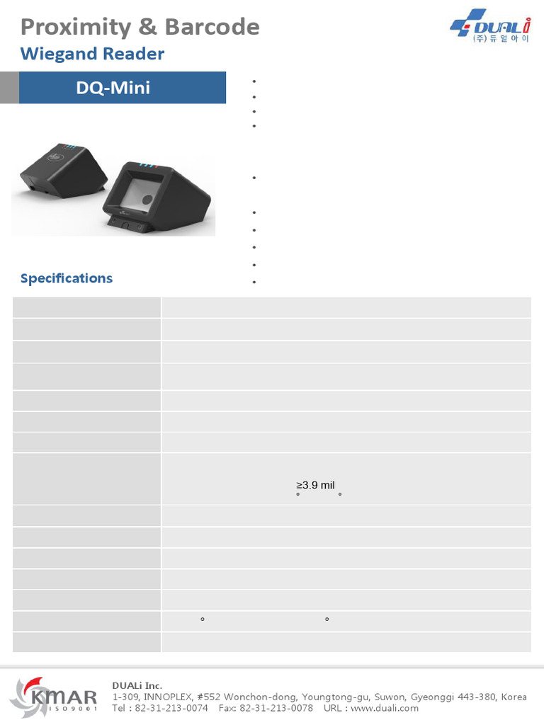 DQ Mini+Brochure | PDF
