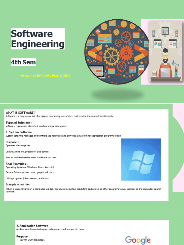SOFTWARE ENGINEERING 4tHSEM 2026 UNIT-1&2&3&4&5 | PDF