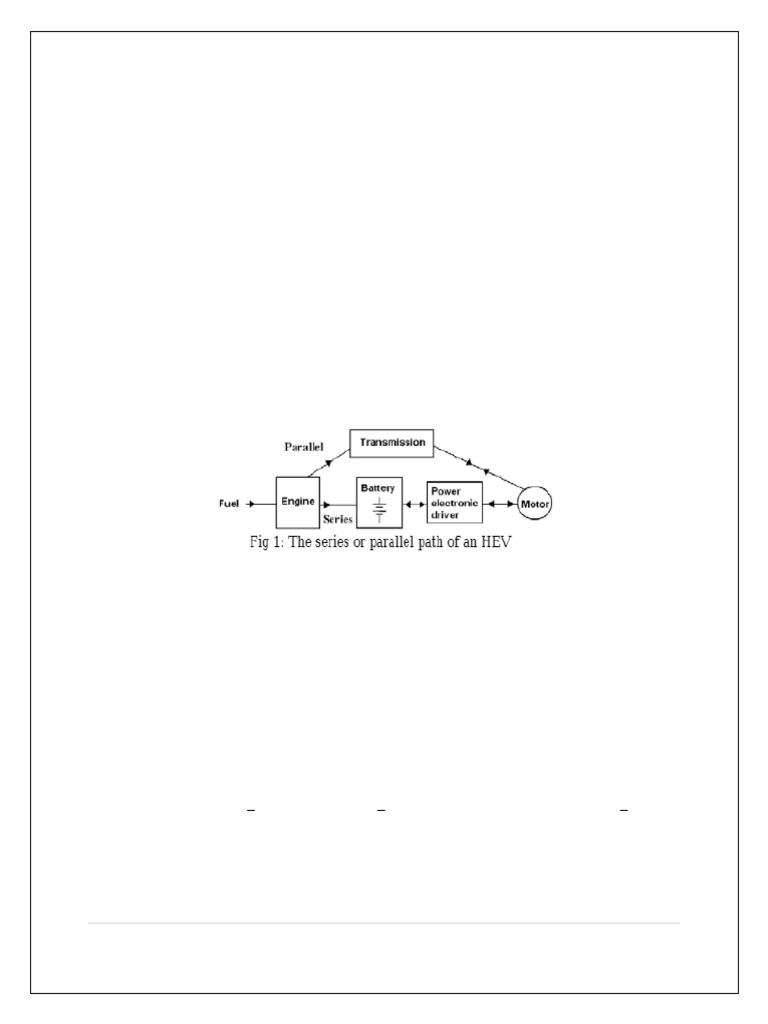 EV 4- Construction Layout for EV,HEV I | PDF | Electric Motor ...