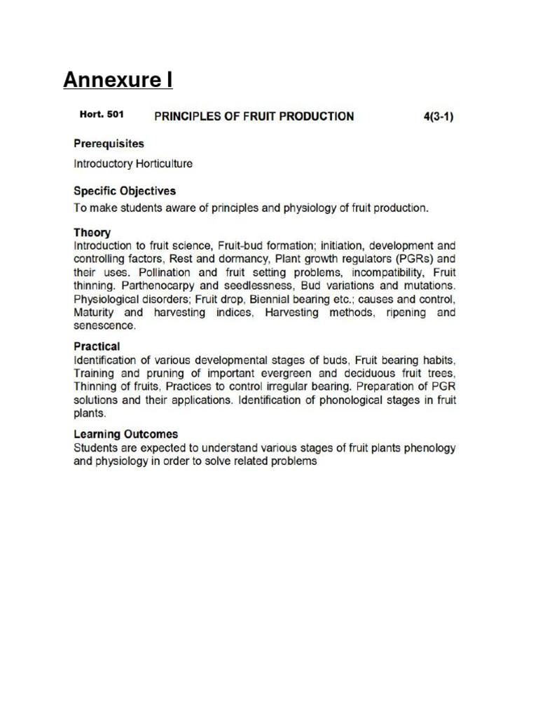 Annexures | PDF