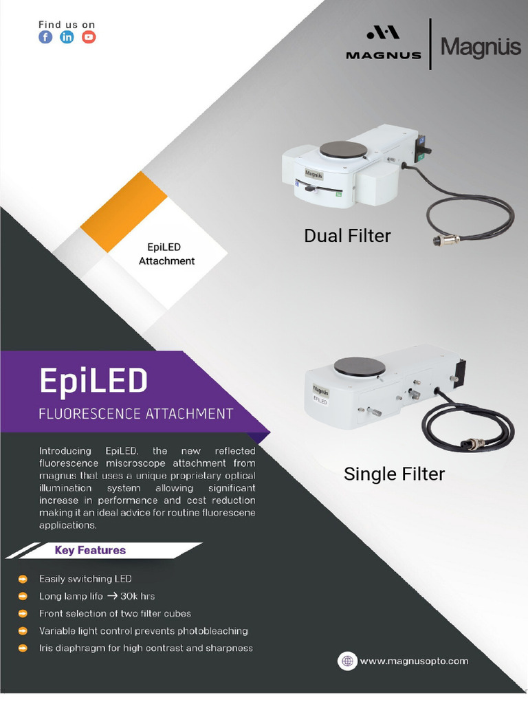 Epi-Led Single & Dual Filter | PDF