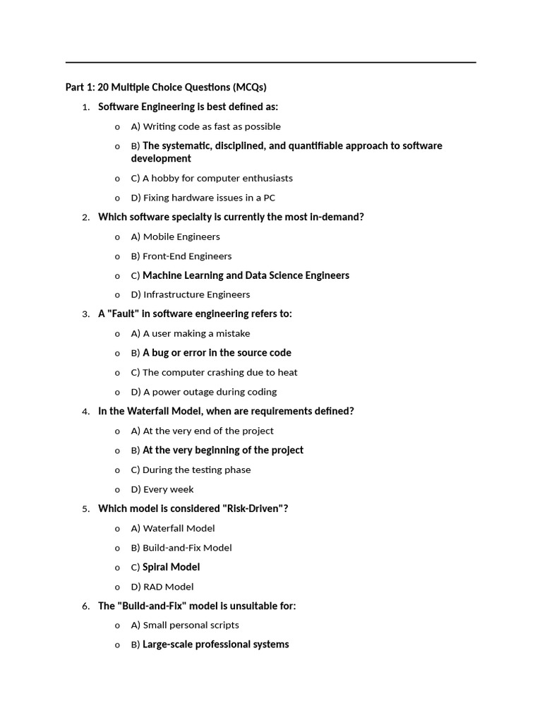 ISE Notes for Mids | PDF | Software Development Process | Agile ...