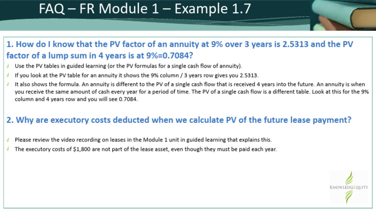 21) Module 1_FR FAQ Example 1.7 1 | PDF